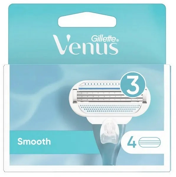 Gillette - Venus Smooth 剃须刀片 - 4 包