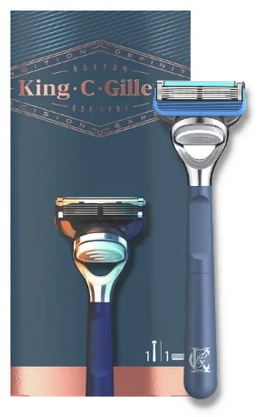 Gillette - King C. 剃须刀 - 5 刀片