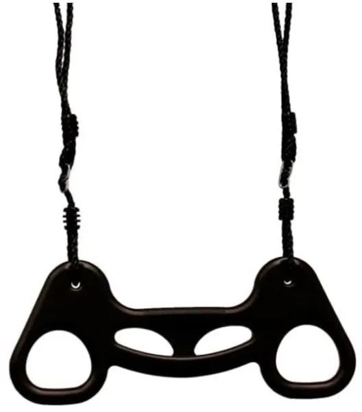 Nordic Play Trapez秋千 黑色配黑色绳索